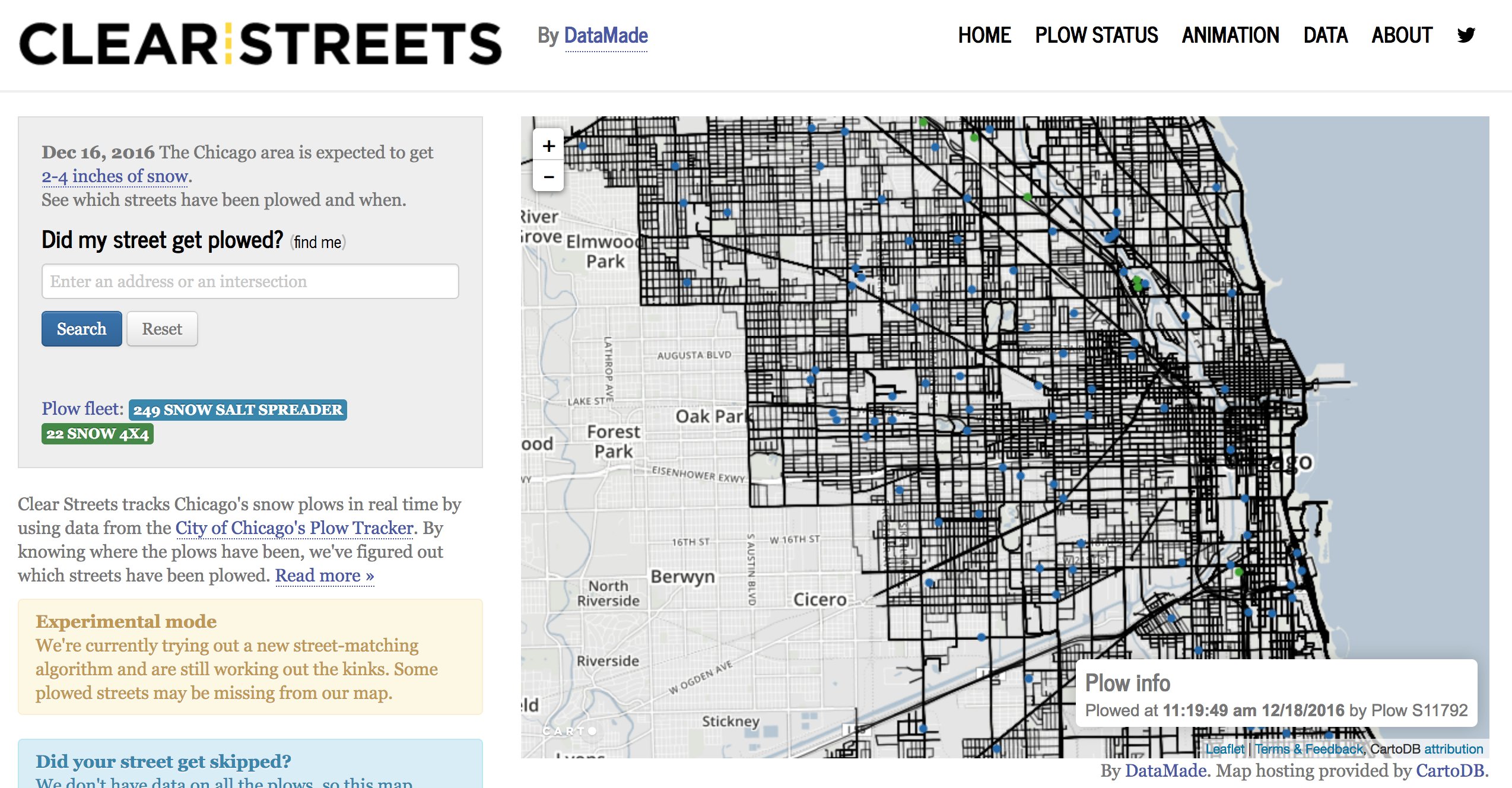 ClearStreets from 2016